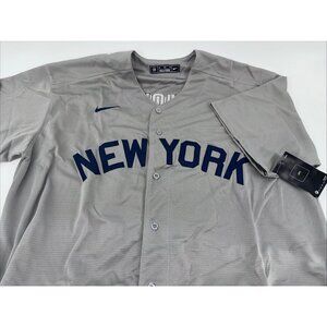 NWT Nike Authentic New York Yankees Chisholm Jr  Gray MLB Jersey Men’s Sz XXL